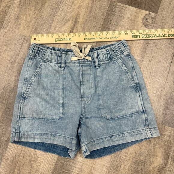 Gap Easy Denim Shorts Light Indigo Womens Small , Classic Fit - Picture 11 of 15